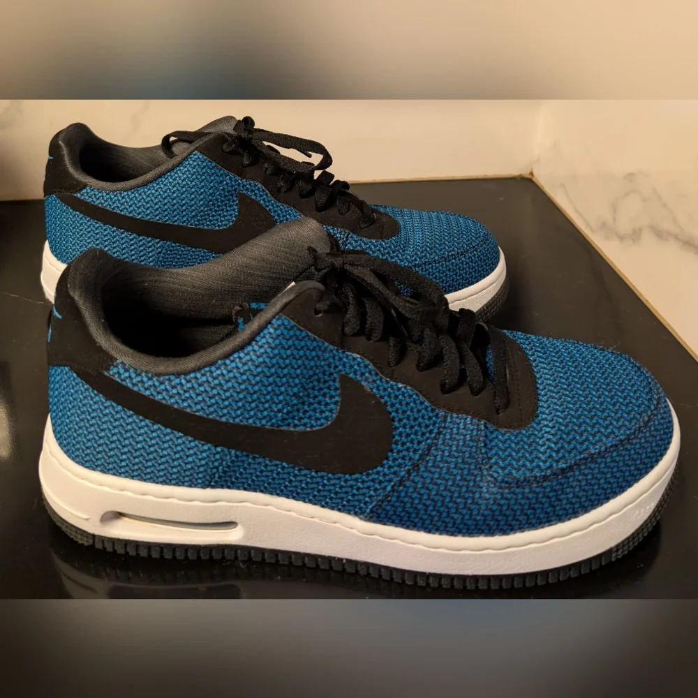 Nike Air Force 1 Elite Low TXT Men’s Size 13 Blue Black Sneakers MSRP $198